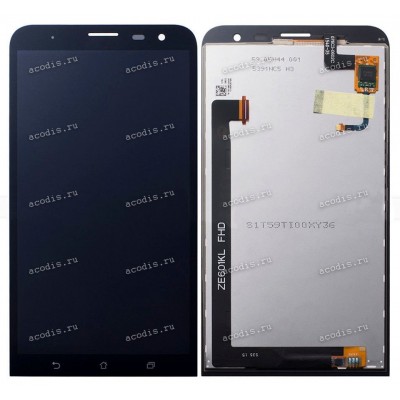 6.0 inch ASUS ZE601KL (ZenFone 2 Laser) (LCD+тач) черный oem 1920x1080 LED  NEW