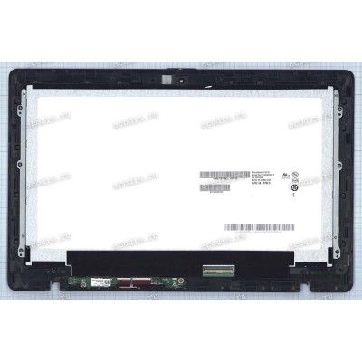 11.6 inch B116XW03 V.0 (+ тач ASUS X200MA/CA) черный с рамкой 1366x768 LED 40 пин  NEW