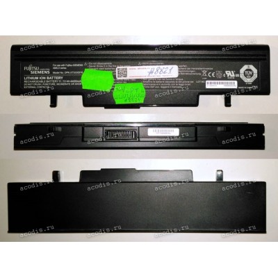 АКБ Fujitsu Siemens Amilo A1655, A1655G, Pa1538, Pa2549, Xa2528, PTT50DJ чёрный 10,8-11,1V разбор
