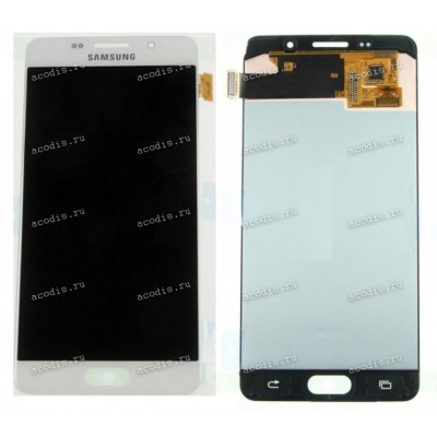 5.2 inch Samsung A510F (A5 2016) (LCD+тач) oem белый 1920x1080 LED  NEW / original