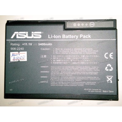 АКБ Asus B1, B1A, B1000 (906-2240, 07-016151865) 11.1V разбор