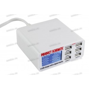 БП Универсальный Product Schematic 6*USB 5,35-5,4V 3,5A