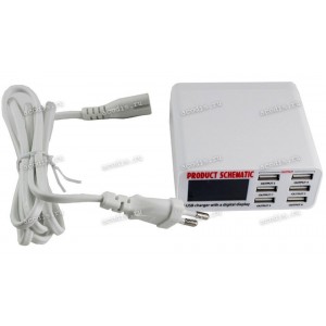 БП Универсальный Product Schematic 6*USB 5,35-5,4V 3,5A