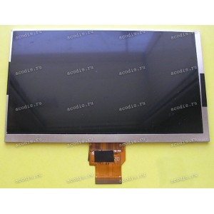7.0 inch ZC070IE4025B3H6TT (97x164 mm, 40pin, для Digma HIT??? прямой шл.) 1024x600 LED 40 пин  NEW