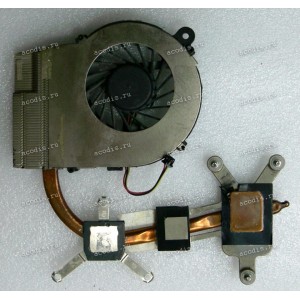 Сист.охл. HP Pavilion G4, G6, G7, G6-1000, Compaq CQ62, CQ42 (p/n: 643363-001, 4GR25HSTP40) 