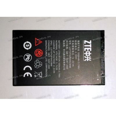 АКБ ZTE S207, U288 (3,7v, 1000mAh, 3,7 Wh) Li3710T42P3h623846 080800506060 new оригинальный