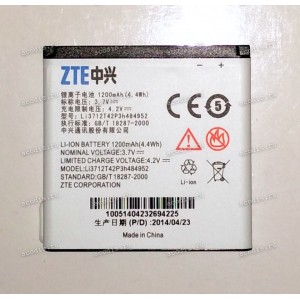 АКБ ZTE U880S2, V793, V795, V880S2, Kis Flex, Kis Q (3,7v, 1200mAh, 4,4 Wh) Li3712T42P3h484952 new оригинальный