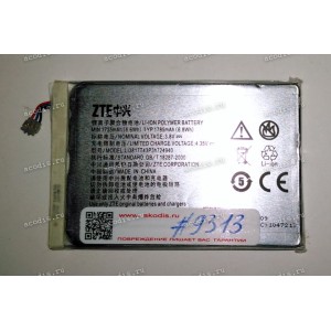 АКБ ZTE Grand S V988, Paragon Z753, N988 (3,7v, 1785mAh, 6,8 Wh) Li3817T43P3h724940 new оригинальный АКБ ZTE Grand S V988, Paragon Z753, N988 (3,7v, 1785mAh, 6,8 Wh) Li3817T43P3h724940 new оригинальный