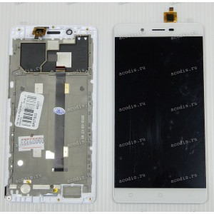 5.5 inch Digma S502 3G VOX / CITI Z530 3G (LCD+тач) белый с рамкой 1280x720 LED  NEW