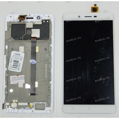 5.5 inch Digma S502 3G VOX / CITI Z530 3G (LCD+тач) белый с рамкой 1280x720 LED  NEW