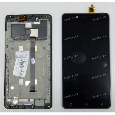 5.5 inch Digma S502 3G VOX / CITI Z530 3G REV2 (LCD+тач) черный с рамкой 1280x720 LED  NEW