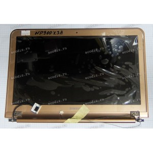 Крышка в сборе Samsung NP900X3A, золотая 1366x768 LED new