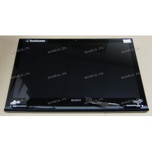 Крышка в сборе SONY SVD132 черная (с тачем) 1920x1080 LED разбор