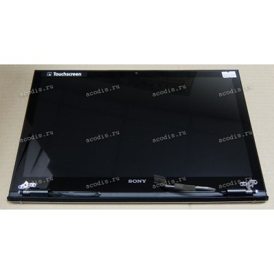 Крышка в сборе SONY SVD132 черная (с тачем) 1920x1080 LED разбор