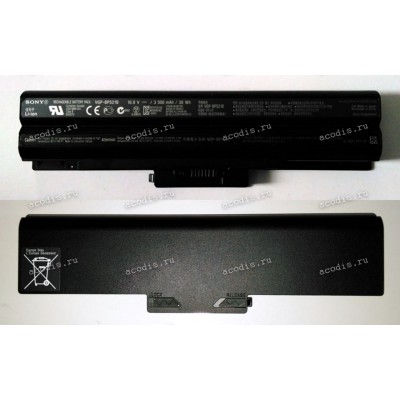 АКБ Sony VGN-AW, BZ, CS, FW, NS, NW, SR, TX, VPC-B, CW, F, F11, M, NS, NW, S11 11,1V восстановленный