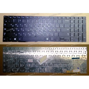 Keyboard Samsung NP450R5E NP450R5V NP450R5E-X01 (p/n: BA59-03682C) (Black/Matte/RUO)