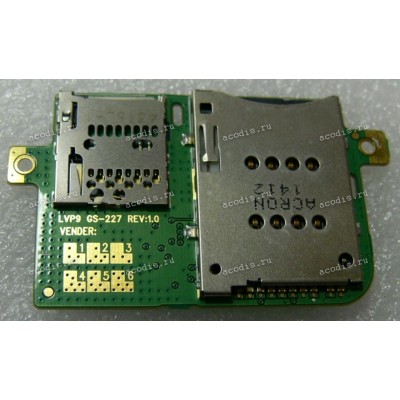 SIM + SD board Lenovo A7600 (p/n: 5P69A6MVWS)