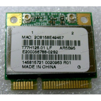 WLAN Half Mini PCI-E U.FL Atheros AR5B95 802.11b/g/n Antenna connector U.FL