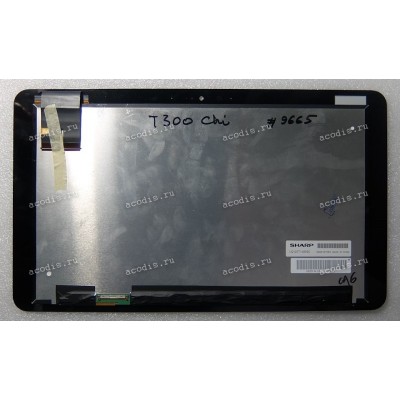 12.5 inch ASUS T300CHI (LQ125T1JX03C + тач, SALE) oem черный 2560x1440 LED slim разбор