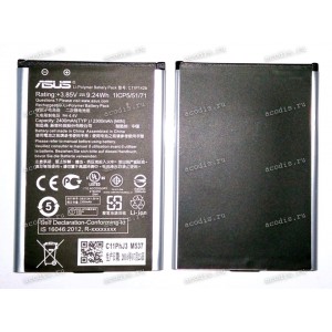 АКБ Asus ZenFone 2 Laser ZE500KG, ZE500KL (3,85V 2400mAh 9,24Wh) (Prod. C11P1428, 0B200-01480200)