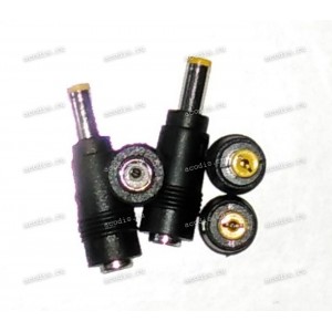 Переходник DC Plug Acer 5,5 / 1,65 mm из Asus, Fujitsu, Lenovo/IBM, RoverBook, Toshiba std 5,5 / 2,5 мм 2 pin