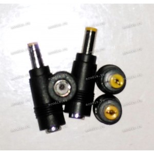 Переходник DC Plug Acer 5,5 / 1,65 mm из Asus, Fujitsu, Lenovo/IBM, RoverBook, Toshiba std 5,5 / 2,5 мм 2 pin
