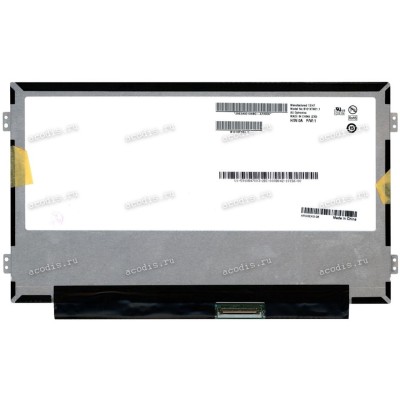 B101XTN01.1 (для Lenovo E10-30) 1366x768 LED 40 пин slim NEW