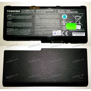АКБ Toshiba Satellite P500, Qosmio X500-12Z (PA3730U-1BRS) 10,8V разбор