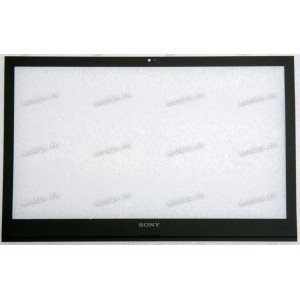 Верх. кр. рамка Sony SVP1321V9RB, SVP132A1CV, SVP132A1CV (p/n: A1964363A) V270 LCD BEZEL AL(BK)(S) разбор