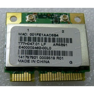 WLAN Half Mini PCI-E U.FL Atheros AR5B91 802.11b/g/n (p/n: 1-417-979-11) Antenna connector U.FL