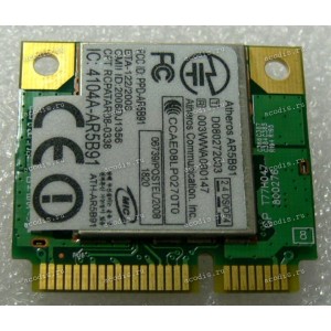 WLAN Half Mini PCI-E U.FL Atheros AR5B91 802.11b/g/n (p/n: 1-417-979-11) Antenna connector U.FL