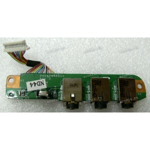 Audio board HP Pavilion dv9000 (p/n: DA0AT5AB8D0)