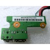 DC Jack board & USB HP Pavilion dv6000, dv6500, dv6700 (p/n: DDAT8APB200) аналог DNF203