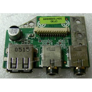 USB & Audio board HP Pavilion ZD8000 (p/n: DA0NT2AB6F5)