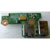 DC Jack board & USB HP Pavilion dv6000 (p/n: DAAT8TB18A1)