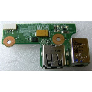 DC Jack board & USB HP Pavilion dv6000 (p/n: DAAT8TB18A1)