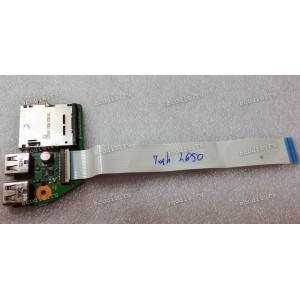 USB & CardReader board Toshiba Satellite L650 (p/n: 6050A2335001-CARD-A02)