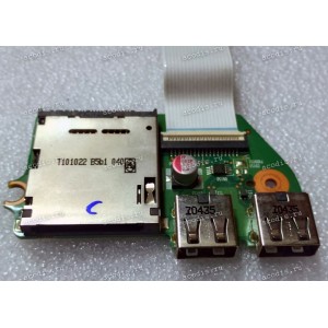 USB & CardReader board Toshiba Satellite L650 (p/n: 6050A2335001-CARD-A02)