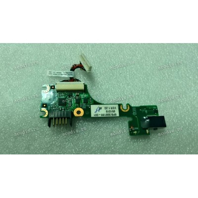 DC Jack board HP Mini 110, 210, CQ10 (p/n: 599188-001)