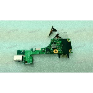 DC Jack board HP Mini 110, 210, CQ10 (p/n: 599188-001)