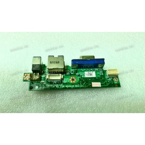 DC Jack board & VGA & LAN Fujitsu Siemens Amilo M6453G (p/n: 35G5M5000-C0) PCB SWITCH BOARD