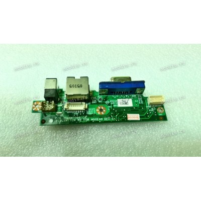 DC Jack board & VGA & LAN Fujitsu Siemens Amilo M6453G (p/n: 35G5M5000-C0) PCB SWITCH BOARD 
