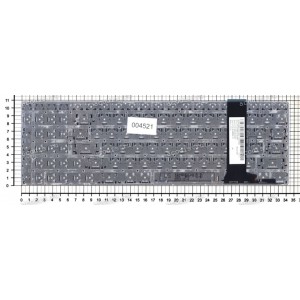 Keyboard Asus G771, N56, N56D, N56J, N56V, N76, N76V, N76Y, Q550, Q550L, R500V, R505, S550C, U500V, U500VZ (p/n: 0KN0-QX1RU13, 9Z.N8BBU.M0R, 0KN0-M32RU23, 0KNB0-6621RU00, 9Z.N8BBU.K0R) (Black/Matte/RUO) чёрная матовая русифицированная