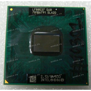Процессор Socket P (PGA-478) Intel Celeron 560 (p/n: SLA2D) (2.13GHz=133MHz x 16, 1MB, 65nm, 31W) Процессор Socket P (PGA-478) Intel Celeron 560 (p/n: SLA2D) (2.13GHz=133MHz x 16, 1MB, 65nm, 31W)