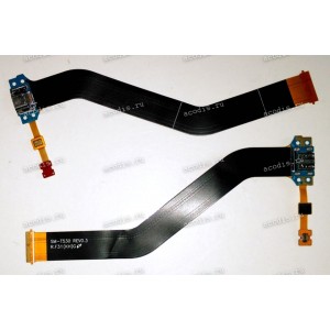 USB & Power cable Samsung Galaxy Tab 4 10.1 SM-T530, T531, T535 (системный разъем/микрофон) GH96-07267A ASSY MODULE-IF SUB FPCB (SM-T530)