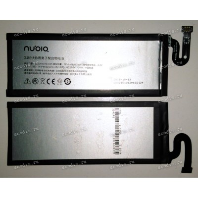 АКБ ZTE Nubia My Prague NX513J (3,85v, 2200mAh, 8,2Wh) Li3821T44P6h3342A5 оригинальный с разбора