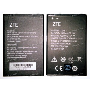АКБ ZTE Blade A3, AF3, A5, A5 Pro, AF5, T220, T221 (3,7v, 1400mAh, 5,2Wh) Li3714T42P3h765039 new оригинальный