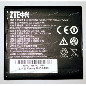 АКБ ZTE N881F, U819, V880H, V965 (3,7v, 2000mAh, 7,4Wh) Li3720T42P3h605656 new оригинальный
