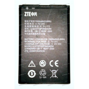 АКБ ZTE Leo Q1, V765M (3,7v, 1500mAh, 5,6Wh) Li3715T42P3h634254 new оригинальный