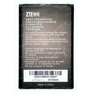АКБ ZTE Leo Q1, V765M (3,7v, 1500mAh, 5,6Wh) Li3715T42P3h634254 new оригинальный